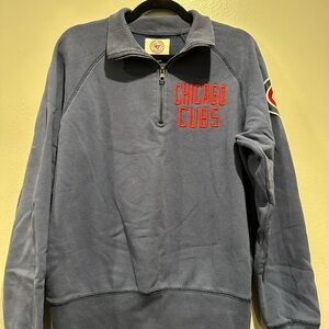 47 Chicago Cubs Blue Zip Up Sweater
